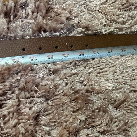 Michael Kors Logo Twist Pink MK/Brown Reversible Belt - Picture 16 of 16